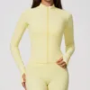 Manga larga-Amarillo marfil