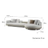 Four-seater + round sofa