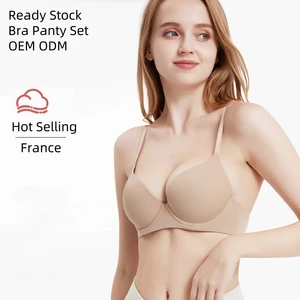 Wholesales OEM ODM Women Bra Panties Set Cotton Seamless Bra Brief Lady Seamless Bra Panties Set BH