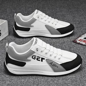 Mens Shoes With Leather Surface New High-end Travel Trendy and Versatile Sports Foreign Trade Casual Trend Shoes for Men