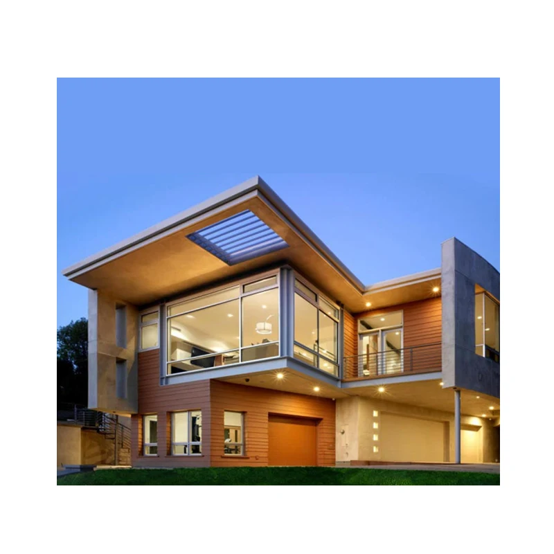 Deepblue Smarthouse, световой каркасный стальной каркасный сборный дом, сборные дома, роскошная вилла