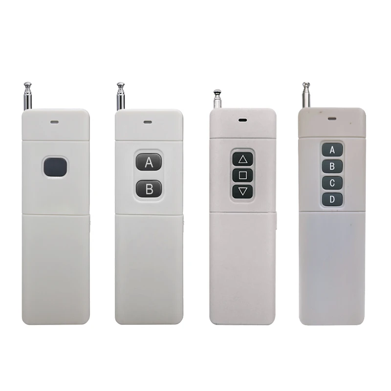 3000m Long Range Remote Control Switch Dc 12v 1 Ch 10a Relay Receiver Transmitter Learning Light Lamp Wireless Switch 315433mhz