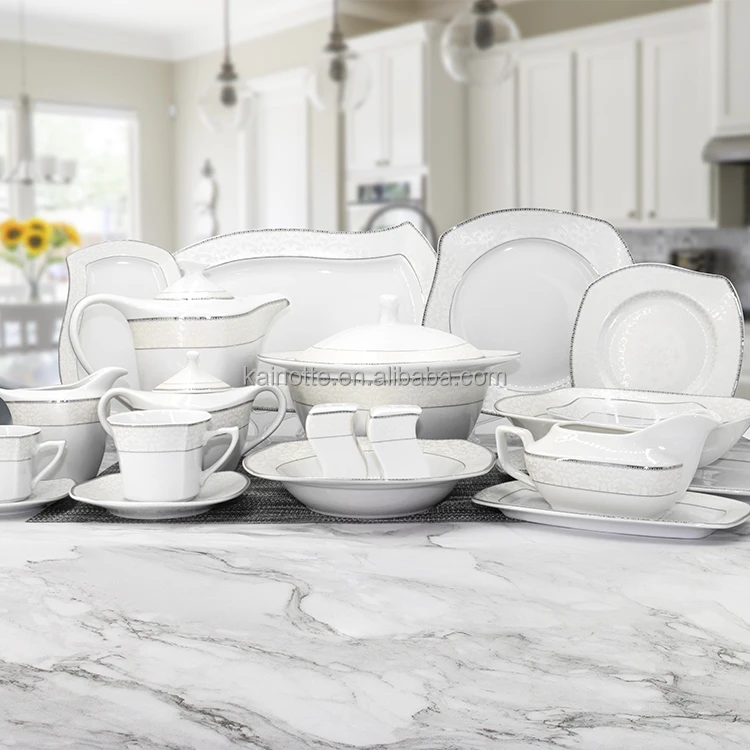 Egypt Elegance Fine Porcelain New Bone China Dinner Set Tableware