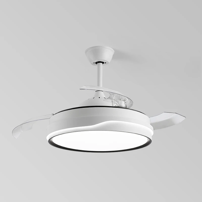 Mataas na Kalidad na Ceiling Fan with Light para sa Bedroom Ventilation Box Duster 52 Ac Dc Lights Exhaust Light Fan Ceiling