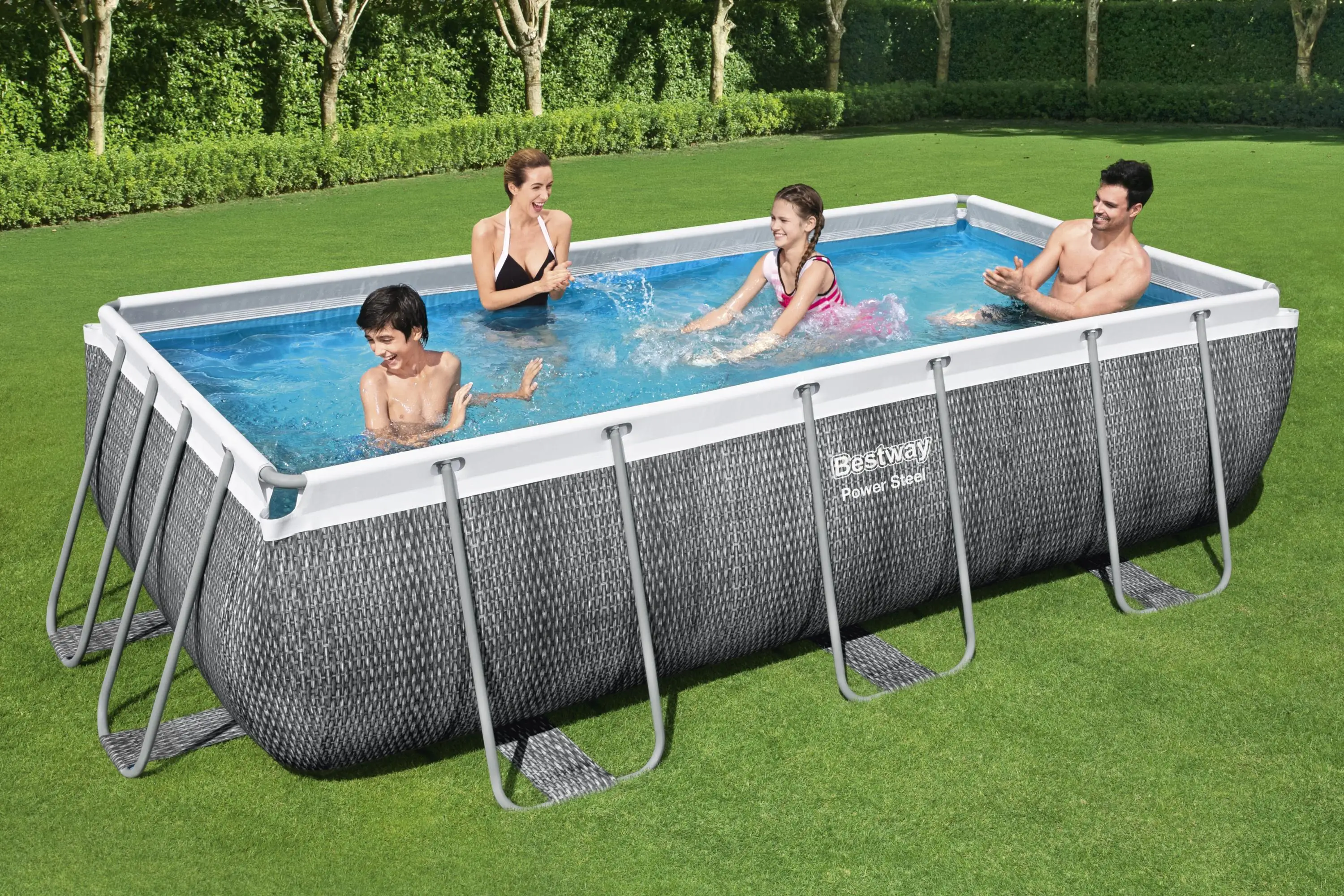 Bestway 56721 container family swimming pool