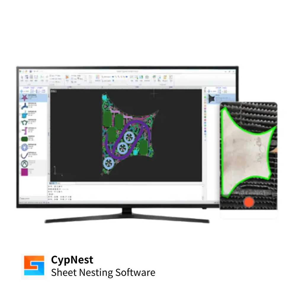 Cypcut CypNest Sheet Nesting Software Laser Cutting Control System for  Laser Cutting Machine