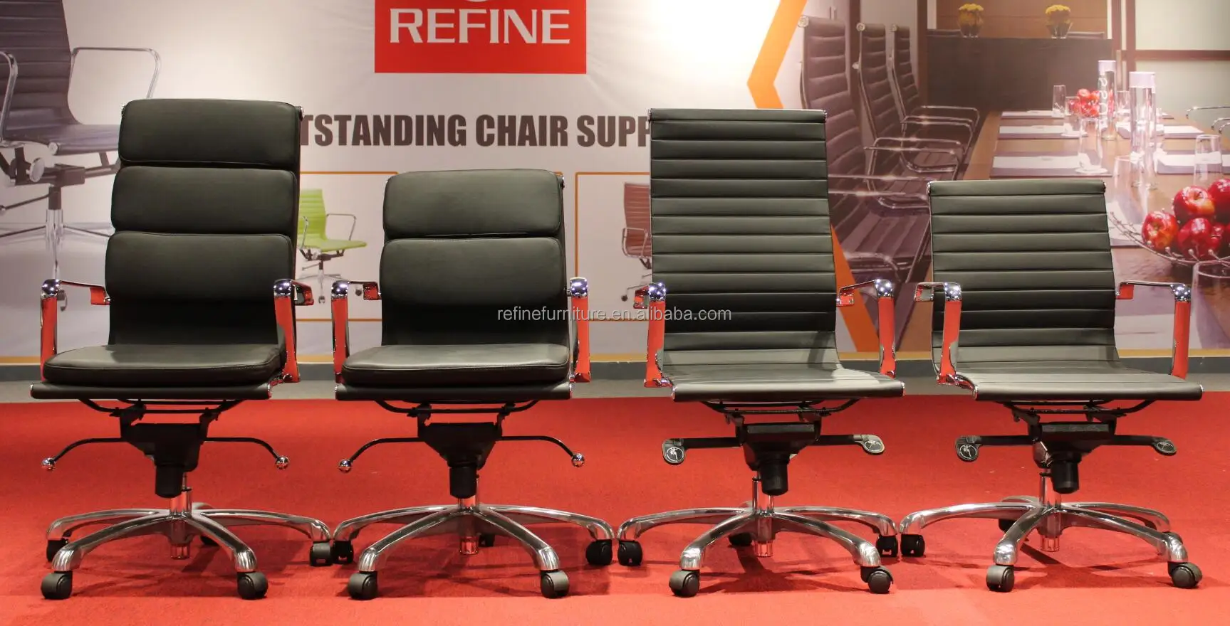 Mid Back Modern Task Executive Desk White Office Chair No Arms For