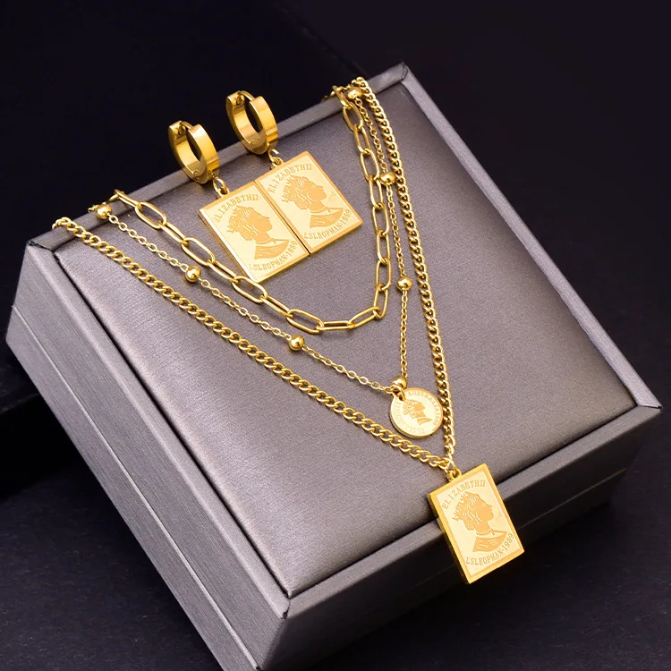 Stainless Steel Jewelry Set