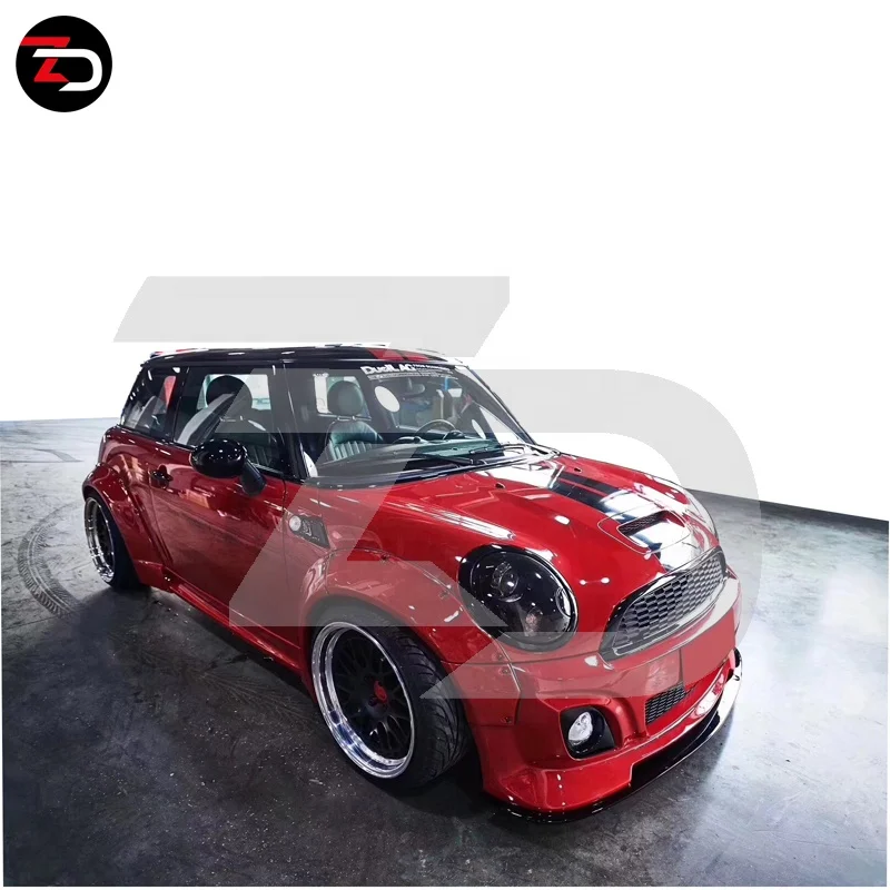 2001-2013สำหรับ LB Body Kit พร้อมกันชนกระโปรงข้างกันชนสำหรับ Mini R55 ...