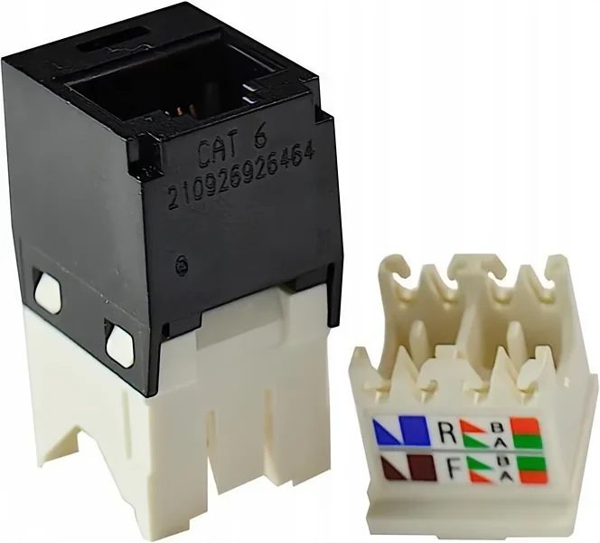Module rj45 Cat6 Cat6e UTP Female Keystone Jack connectors for ...
