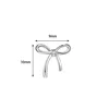 Thin rod bow Silver