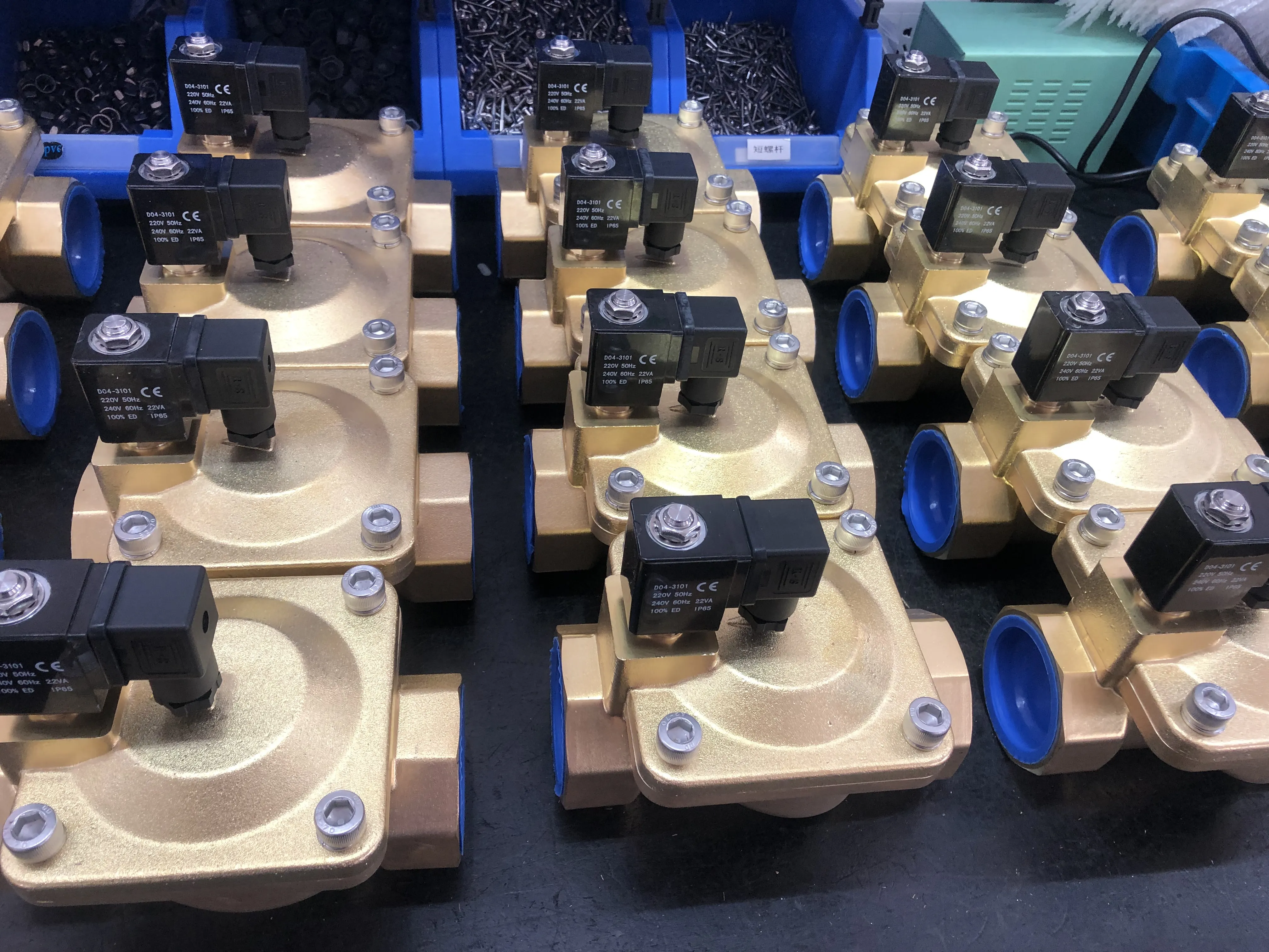 Stainless Steel Solenoid Valve DN65MM DN80MM 3INCH Thread Type with Diaphragm Structure