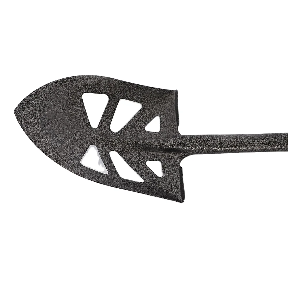 Mga benta ng mataas na kalidad na metal na kagamitan sa hardin na may bilog na ulo, pala na may bilog na dulo