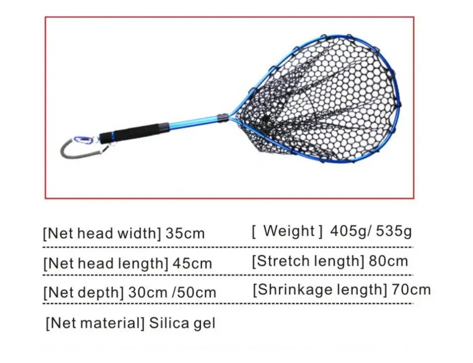 Silica Gel Fishing Tackle Telescopic Magnetic