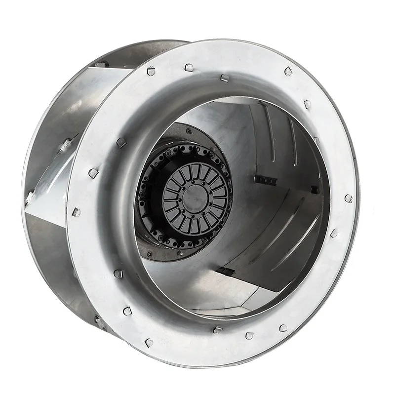 High Quality Aluminium Alloy 220V 315mm Backward Curved impeller Fan