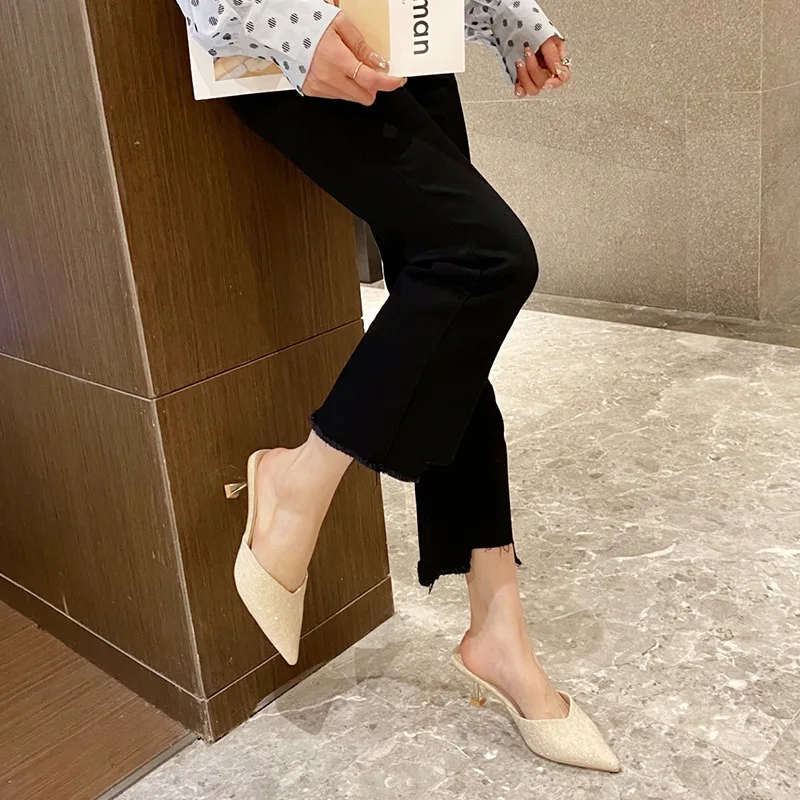 Pointed Toe Mule Are Mule Shoes In Style 2019 New High Heel