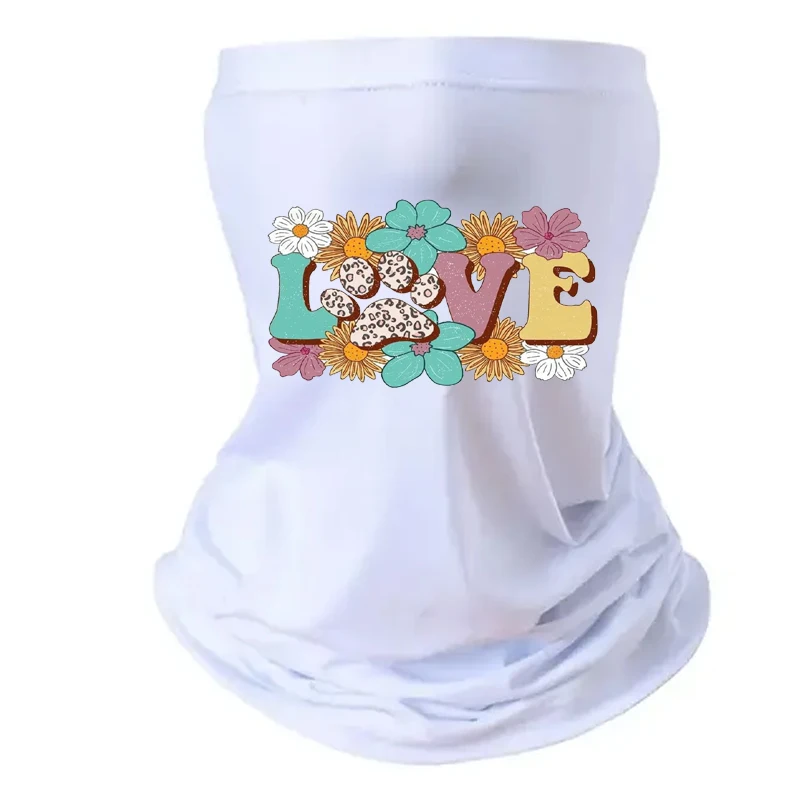 Custom Sublimation White Multifunctional Neck Gaiter Sublimation Blanks