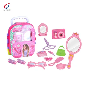 Plastic Flash Mirror Pretend Dress Up Hair Dryer Sharon Play Girls Toys ...