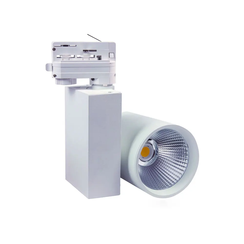 Two-wire four-wire COB track spotlight kit LED track light 30W 40W