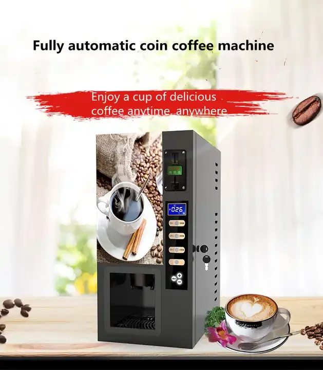 Smart Business Commercial Multiple Flavors Fully Automatic Desktop Coin