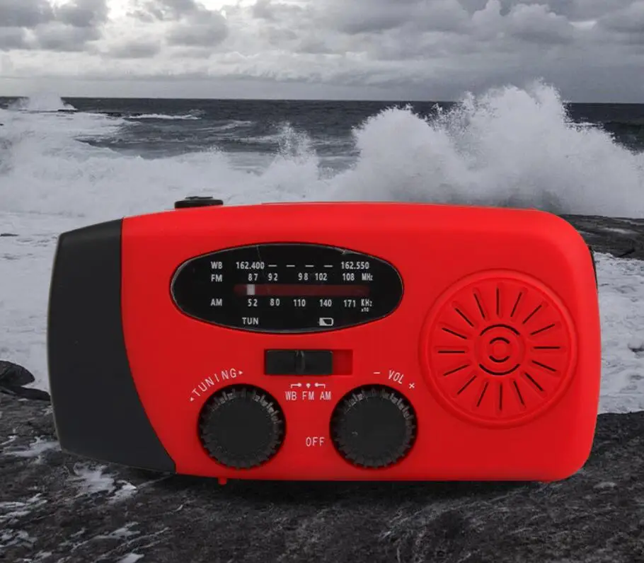 Crank Radio Zaklamp, Draagbare Noodradio Zonne-energie Oplaadbare Handcrank FM/AM Radio 3 LED Zaklamp Noodsirene Draagbare Mobiele Telefoon Oplader Powerbank voor Kamperen Reizen Hiken Crank Radio Zaklamp, Draagbare Noodradio Zonne-energie Oplaadbare Handcrank FM/AM Radio 3 LED Zaklamp Noodsirene Draagbare Mobiele Telefoon Oplader Powerbank voor Kamperen Reizen Hiken