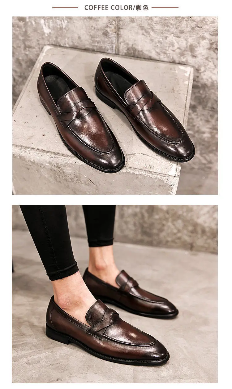Men PU Leather Fashion Shoes