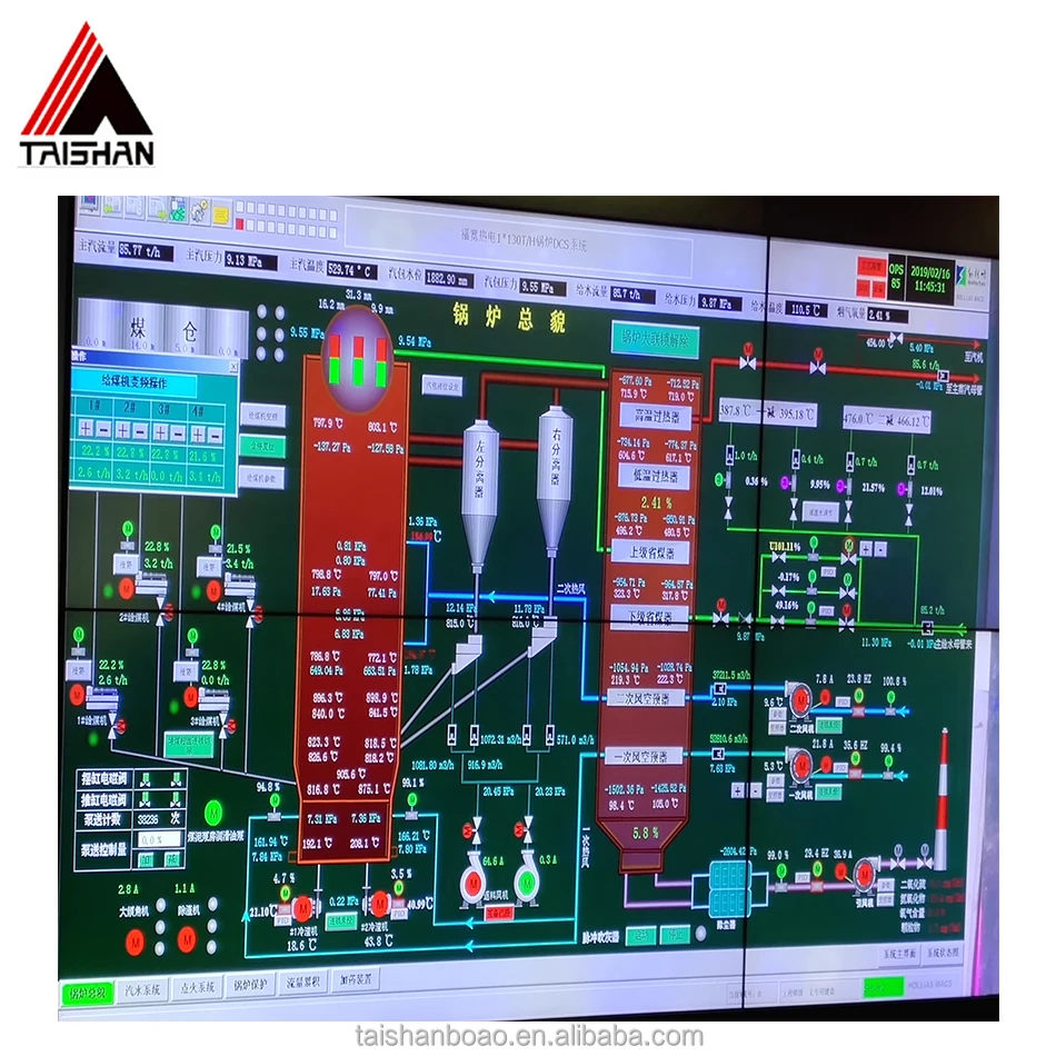 High-Capacity Vertical Charcoal CFB Steam Boiler New Condition for Biomass-Fueled Power Plant Hot Water Electricity Generation
