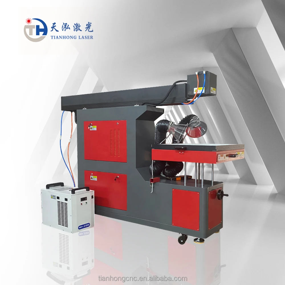 Large Format Dynamic Co2 CK Galvo Scanner Laser Marking Machine for Fabric CO2 Glass Laser Type 3D Textile Jeans Leather Acrylic