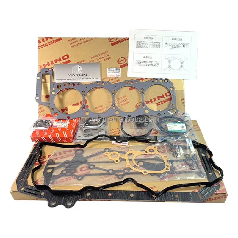 J05E Original Gasket Kit for Excavator SK250-8 Construction Machinery S0401-04334