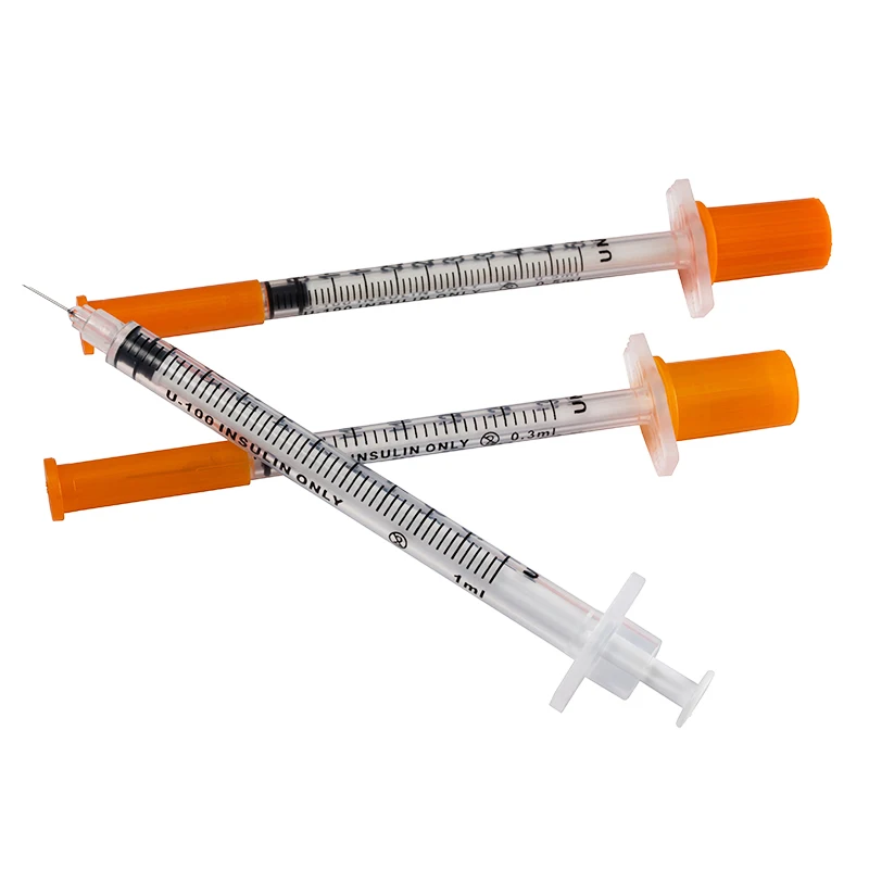 Seringues 1ml insuline avec aiguilles sertie 29g - Drexco Médical