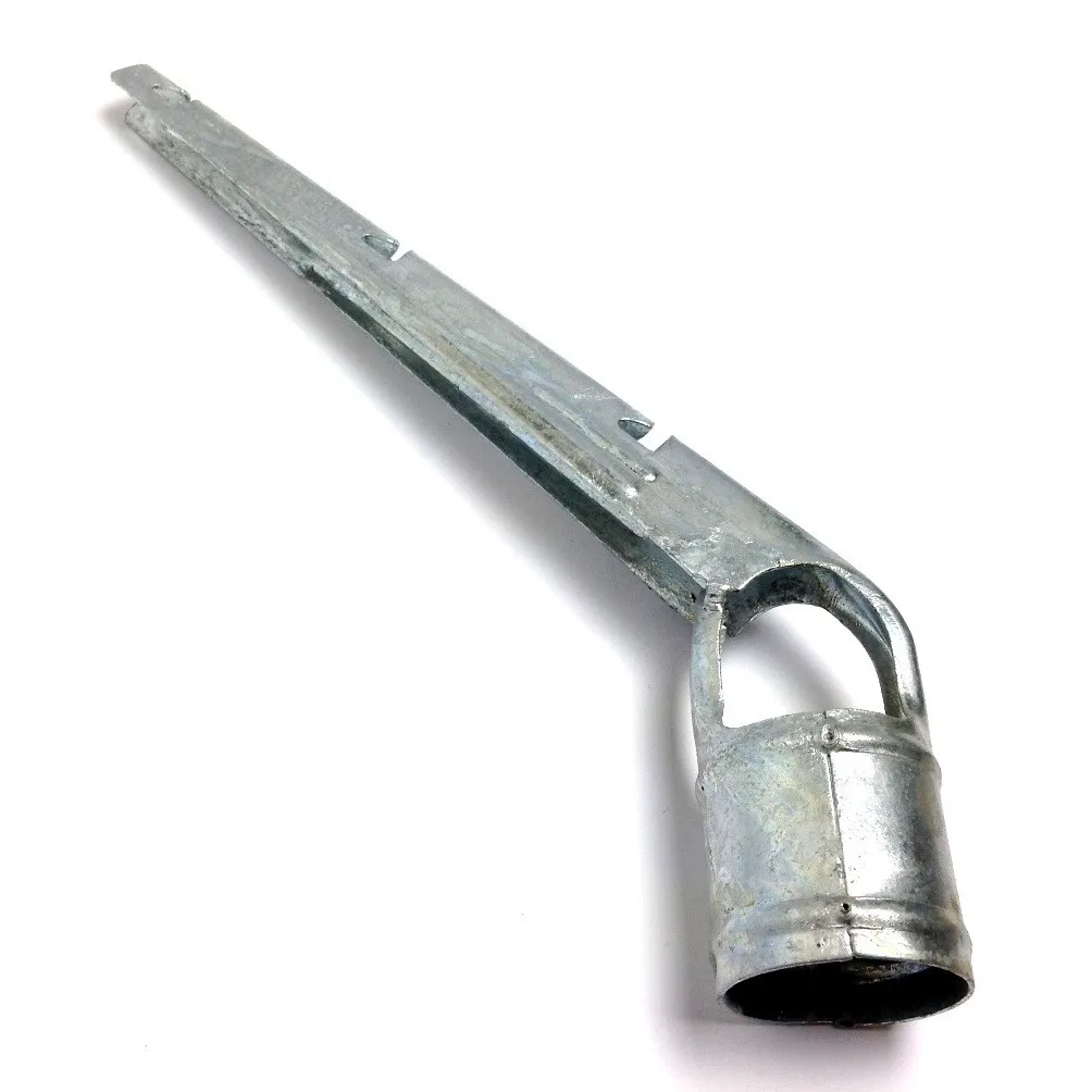 Chain Link Fence Tension Band, Post Cap, Chain Link Fence Accessories  Fittings Parts Single Support Arm