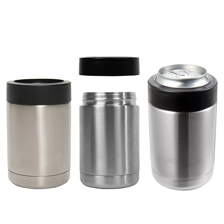 Factory Wholesale Metal Can Holder Insulated Double Wall Stainless