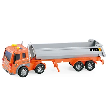 1/16 Inertia Tow Truck With Acousto-Optic , Cars Kids New Toys 2023 Car Model Plastic Diecast
