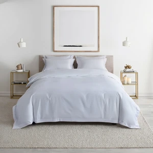 5 Star Hotel Woven Plain Solid Quilt Cover Set 4 Piece Luxury 300tc Thread Count Egyptian Cotton Microfiber Bedding