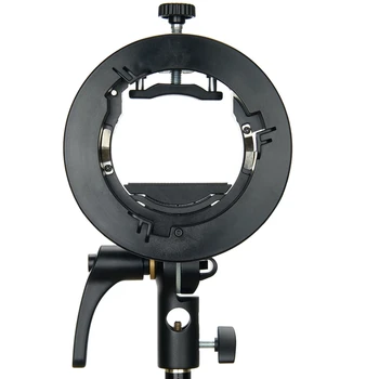 Godox S2 Bowens Mount Flash S2-type Holder Bracket for Godox V1 V860II AD200 AD400PRO Speedlite Flash Shoot Softbox detail image