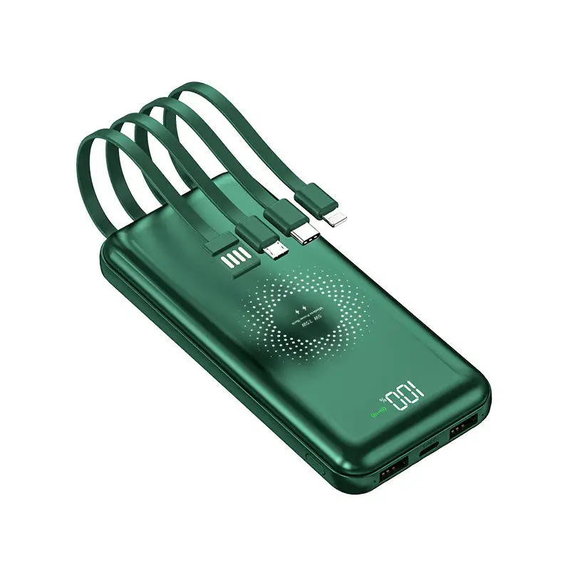 New Model High Capacity with Wireless Charger Portable Charger Power Bank Wireless Power Bank Power Bank 20000mah