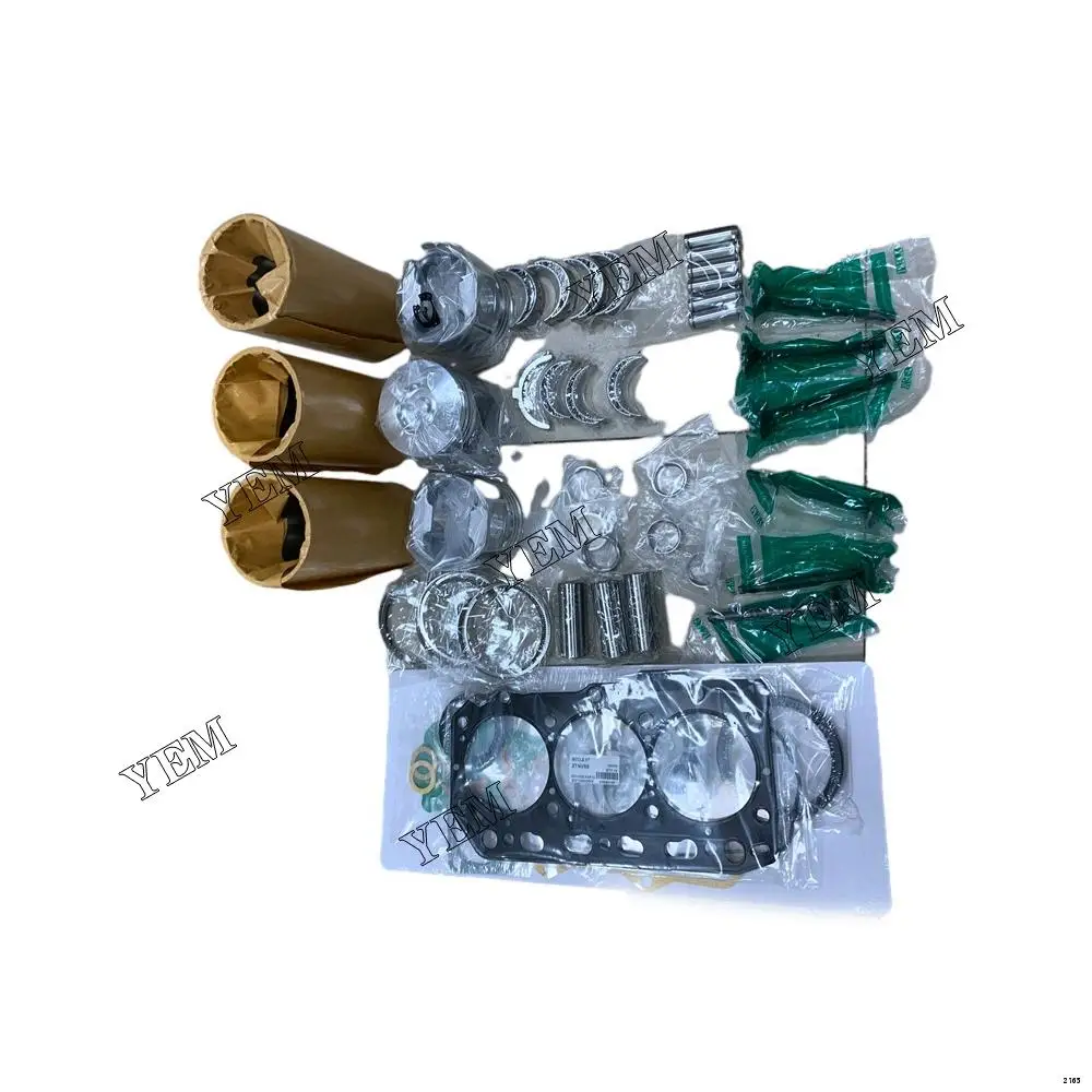 3CE1 Engine Rebuild Kit With Piston Ring Bearing Valves Gaskets for Isuzu