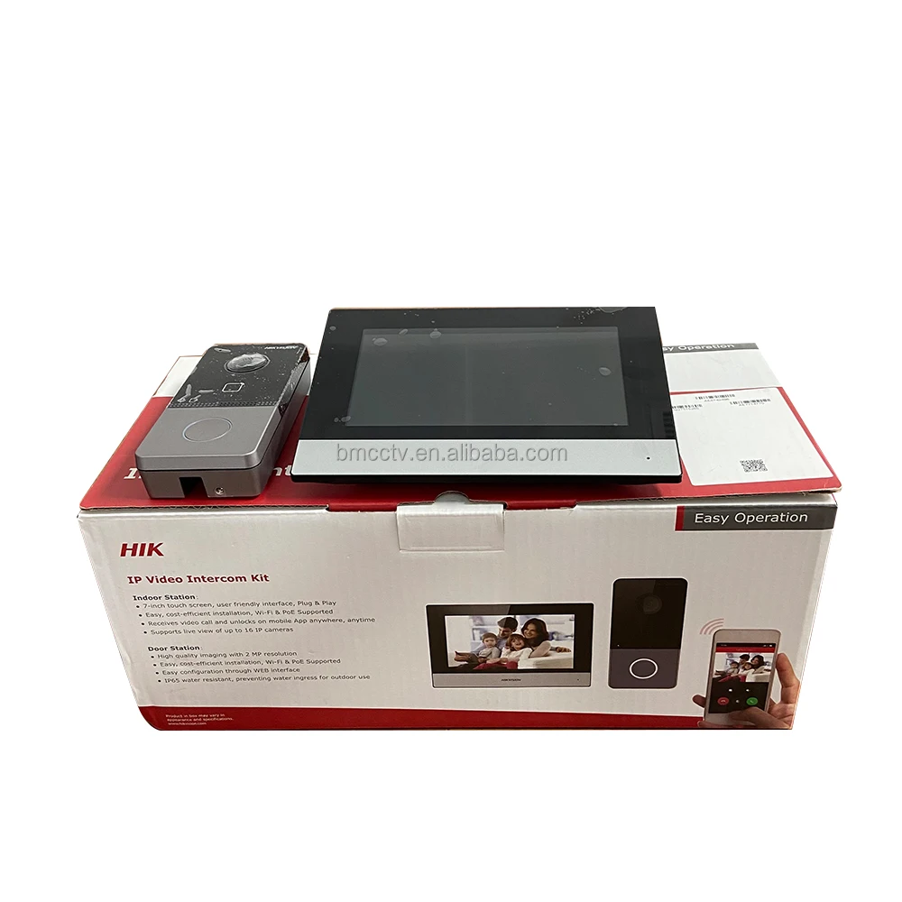 Hik OEM Vision Villa Video Doorphone Intercom System DS-KIS603-P