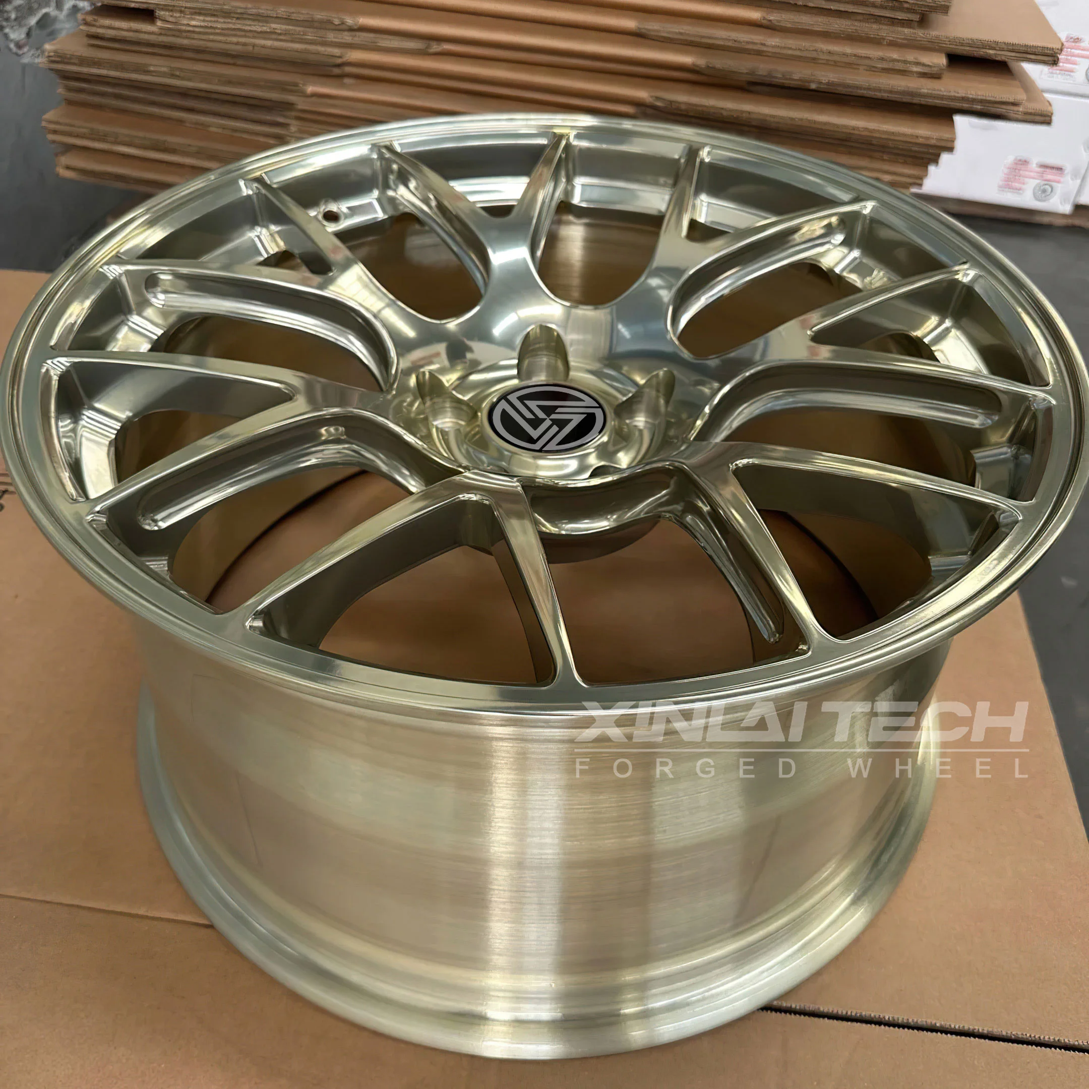 XL 5x112 5x114.3 5x120 Deep Concave Forged Wheels Aluminum Monoblock Car Rims for Mercedes Audi RS6 BMW M4 Lexus 17-22 Inch - Image 1