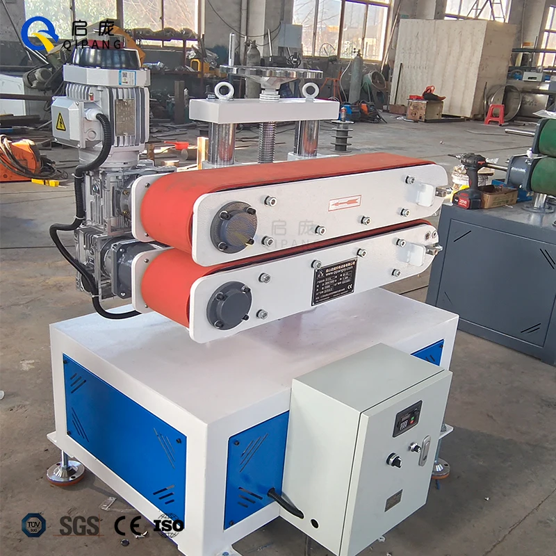 QIPANG PVC Cable Extruder Pulling Device Pipe Haul off Insulation Extrusion Line Caterpillar Cable Crawler Tractor