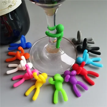 Hot sale Wine Glass Markers Tags Wine Charms For Wine GlassTasting Party Gifts Favors Decorations
