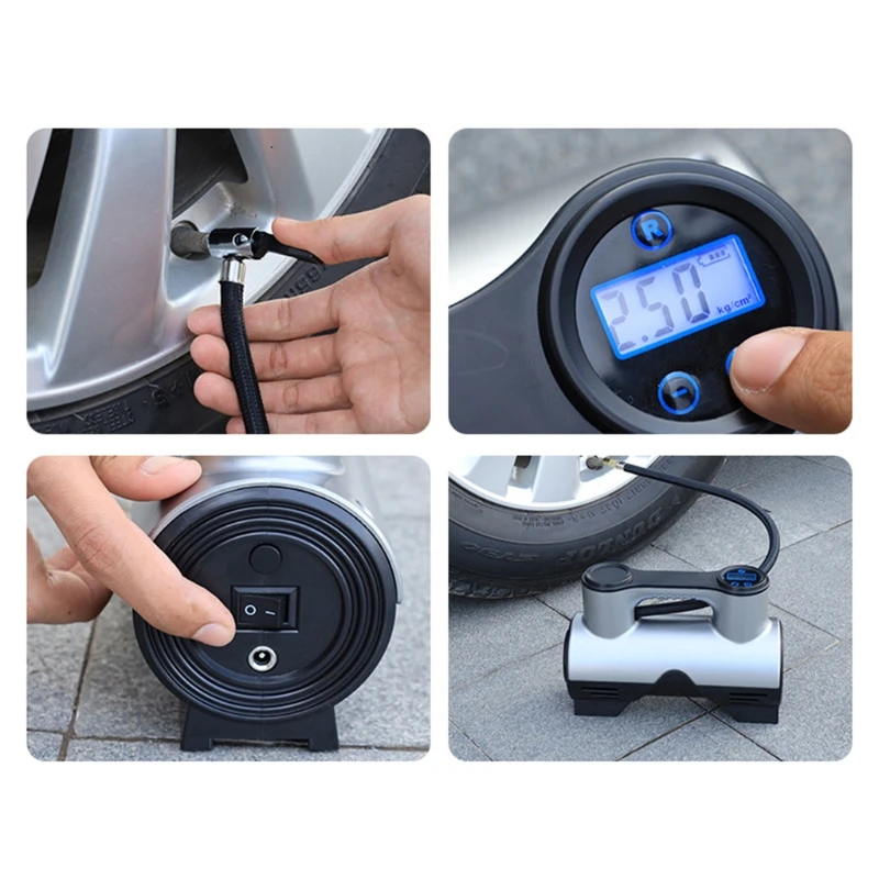 Best Wholesale Wireless Handheld Inflation Car Tyre Air Pump Compressor