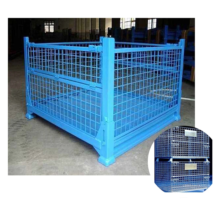 Hot selling warehouse pallet cage cages pallet storage cages racking