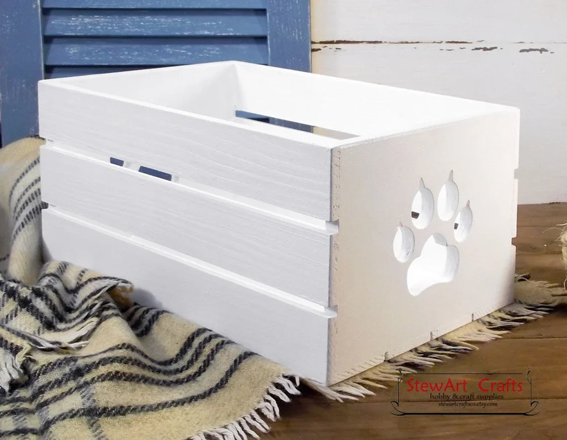 Personalised Dog Toy Box Crate for Puppy and Dog Toys. Ideal -  Hong  Kong