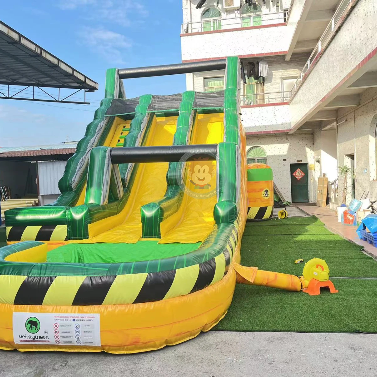 50ft Inflatable Water Slide Giant Inflatable Floating Water Slide Buy