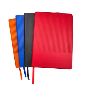 N520 Promotional A5 Hardcover Notebook with 100 Sheets Fabric Cover and Thread Sewing Binding for Wholesale Use
