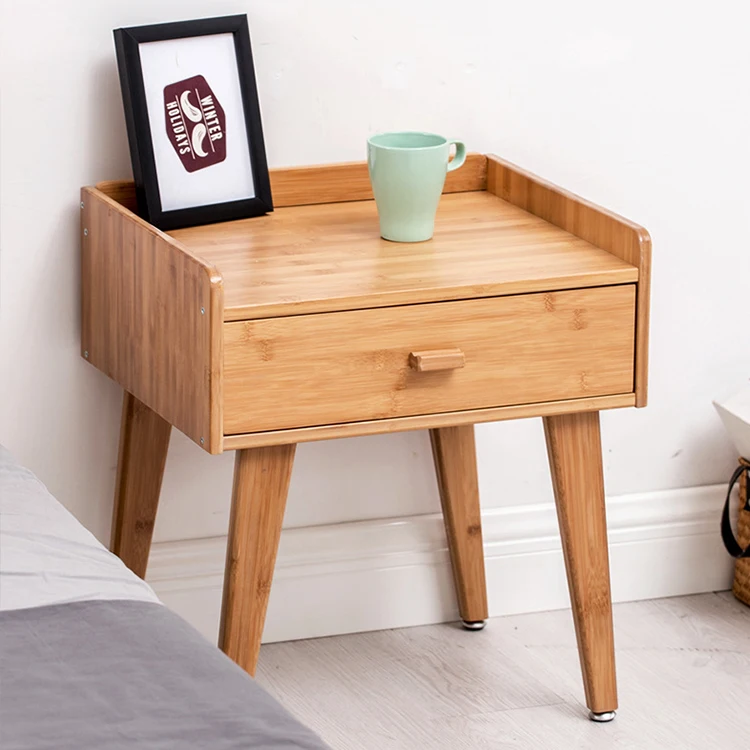 Домашний шкаф для хранения haohe OEM, современный прикроватный столик с выдвижным ящиком, легкие портативные тумбочки для кровати