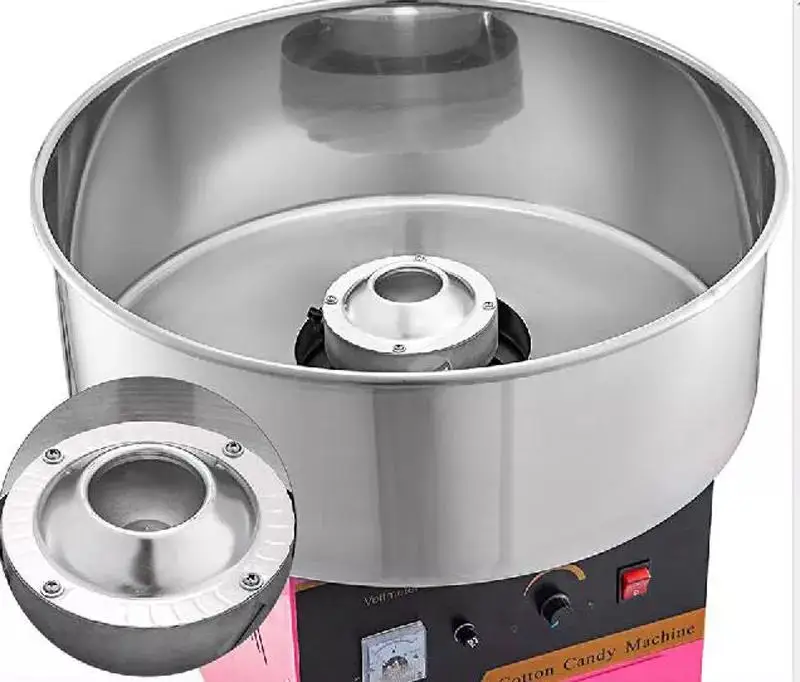 Commercial Use Electric Candy Floss Maker Red Color Commercial