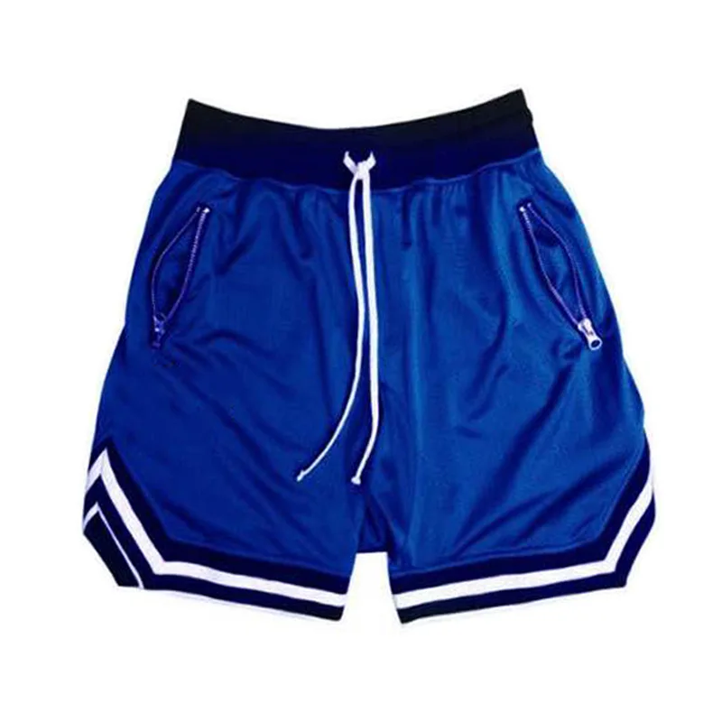 Men's Sports Training Shorts Polyester Running Fiess Gym Men Basketball Shorts403_voghion.com