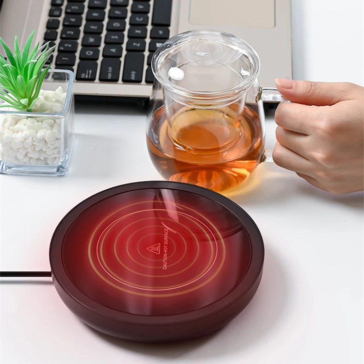 Новинка, лидер продаж, кофейная кружка, подогреватель для сохранения напитков и кофе, подогрев под горку, умная кофейная кружка, подогреватель для стола